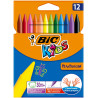 3270220000341 - PLASTIDÉCOR ROND 12 CRAIES COLORIS ASSORTIS