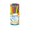 8000825014086 - STILNOVO MAXI POT 48 CRAYONS COULEURS ASSORTIS