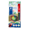 4007817018132 - NORIS COLOUR 185 12 CRAYONS COULEURS ASSORTIS