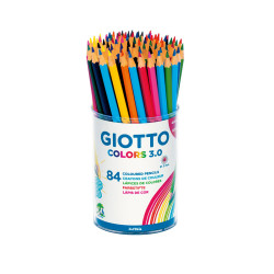 8000825012471 - COLORS 3.0 POT 84 CRAYONS COULEUR ASSORTIS