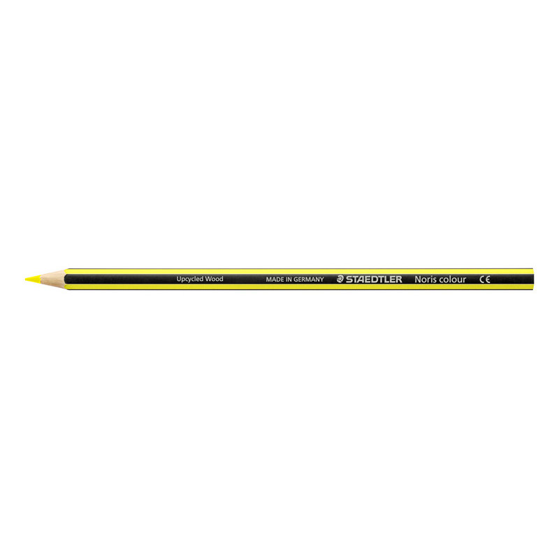 4007817185407 - NORIS COLOUR 185 12 CRAYONS COULEURS JAUNE