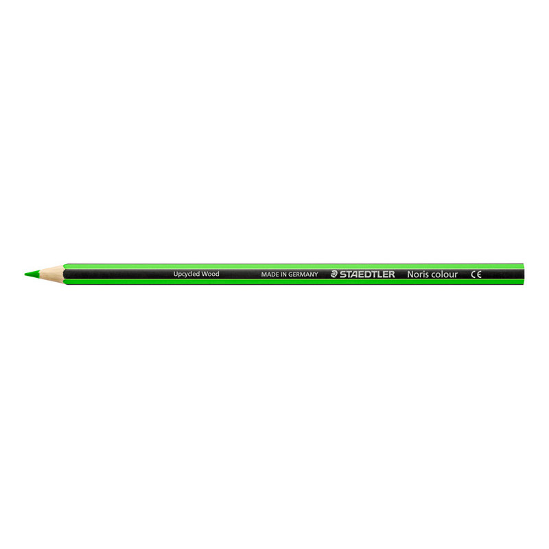 4007817185483 - NORIS COLOUR 185 12 CRAYONS COULEURS VERT CLAIR
