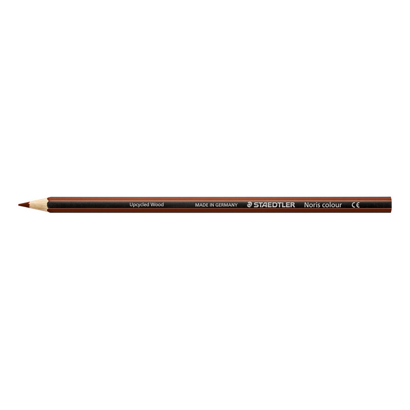 4007817185506 - NORIS COLOUR 185 12 CRAYONS COULEURS BRUN