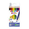 8003511428570 - 12 CRAYONS COULEURS AQUARELLABLES ASSORTIS