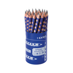 GROOVE B POT 36 CRAYONS GRAPHITE