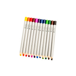 3700773310449 - 12 CRAYONS COULEURS GROS MODULE 3EN1 COLORIS ASSORTIS