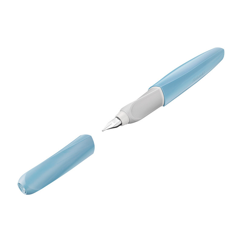1 STYLO PLUME TWIST ECO TAILLE M COLORIS BLEU