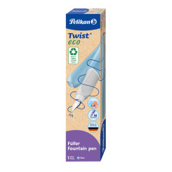 1 STYLO PLUME TWIST ECO TAILLE M COLORIS BLEU