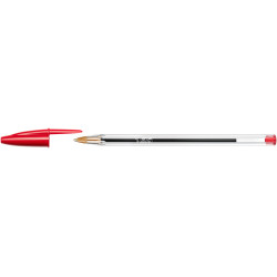 3086123001077 - CRISTAL MEDIUM STYLO BILLE ROUGE
