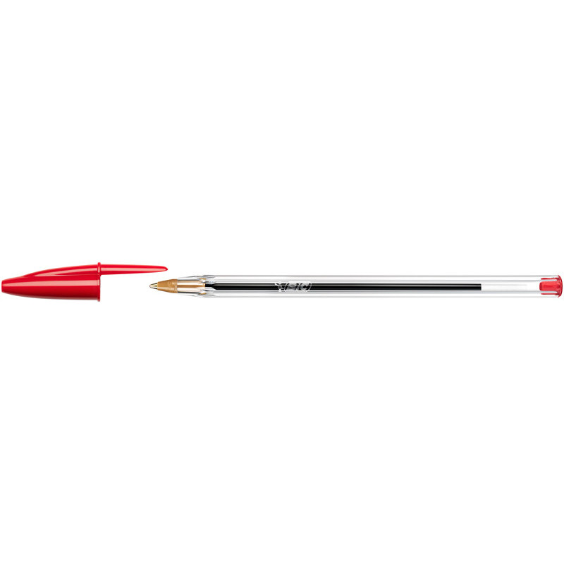 3086123001077 - CRISTAL MEDIUM STYLO BILLE ROUGE