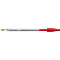 3086123001077 - CRISTAL MEDIUM STYLO BILLE ROUGE