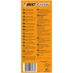 3086123132979 - BIC CRISTAL FINE STYLO BILLE ROUGE