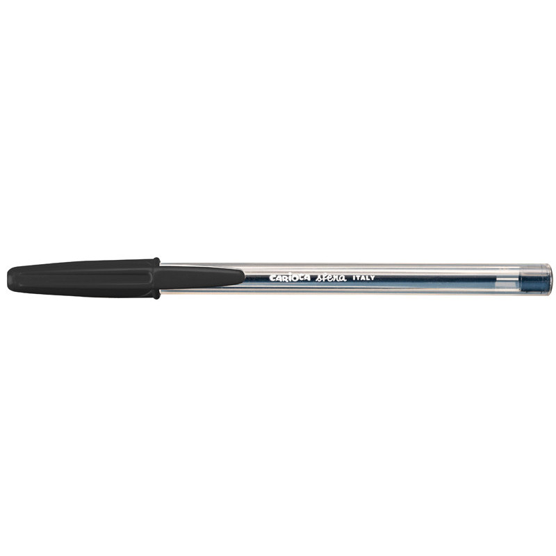 8003511416430 - CARIOCA SFERA STYLO BILLES RECYCLÉS NOIR