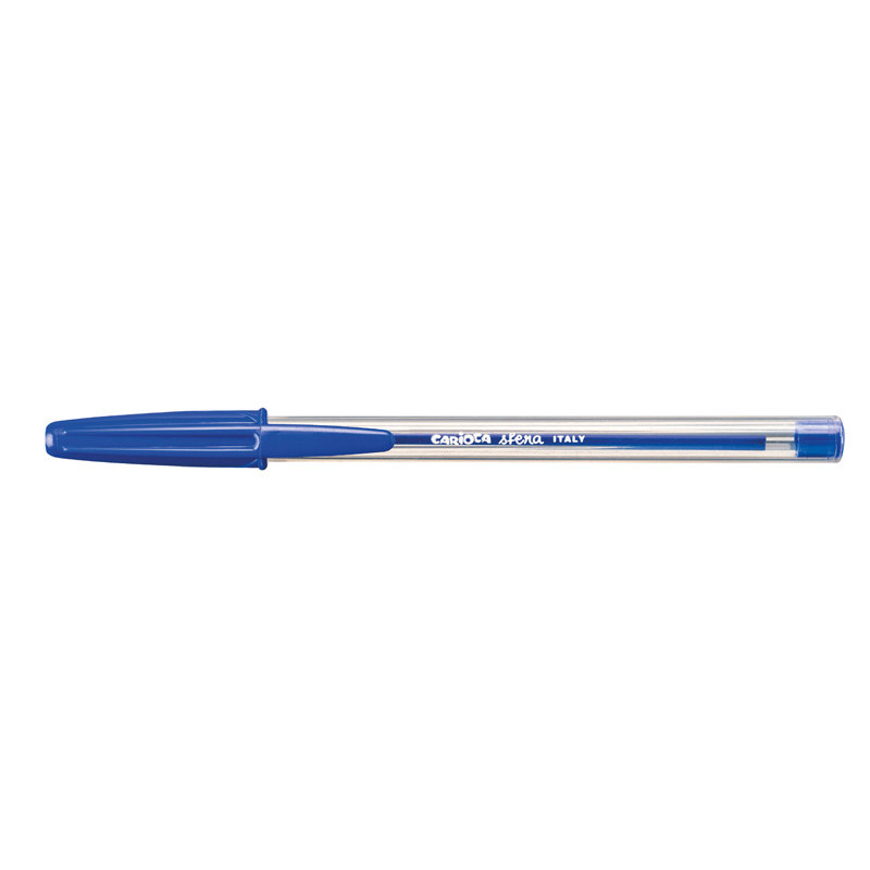 8003511234119 - CARIOCA SFERA STYLOS BILLES RECYCLÉS BLEU