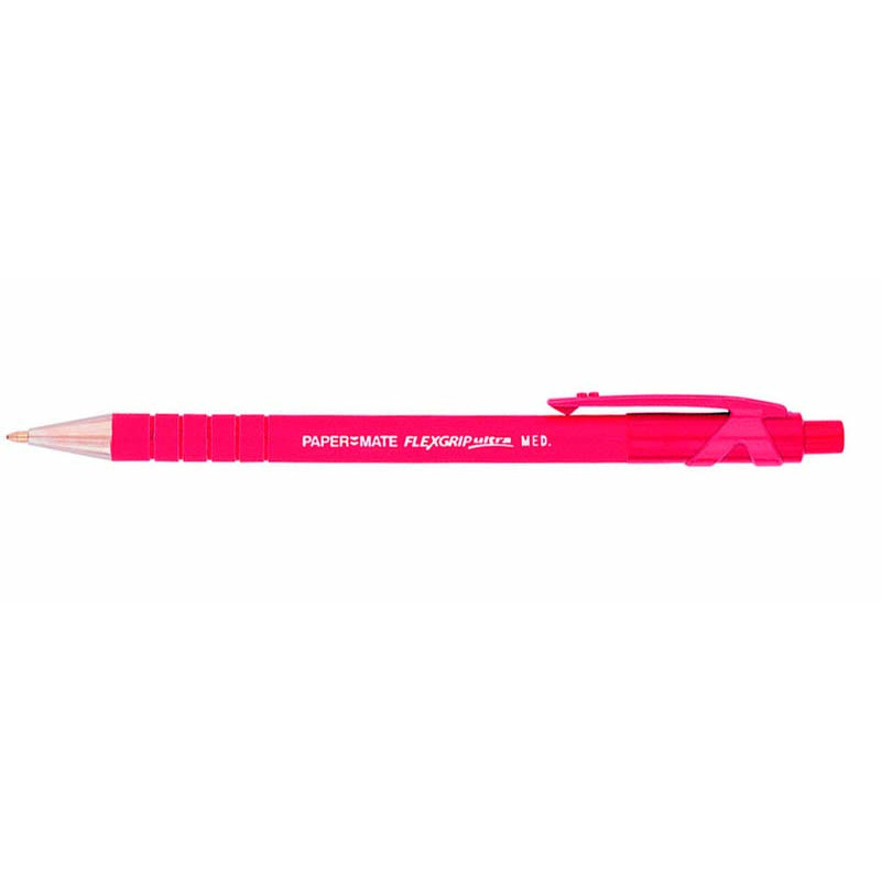 8008285265215 - FLEXGRIP ULTRA STYLO BILLE RÉTRACTABLE ROUGE