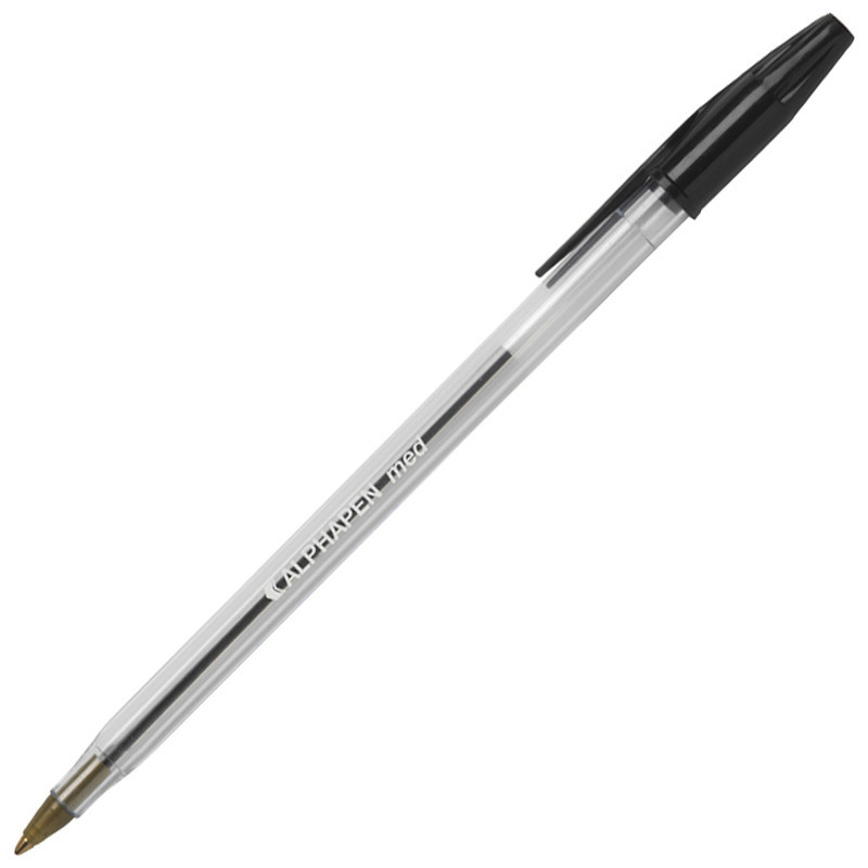 5021203950010 - STYLO BILLE POINTE MOYENNE NOIR
