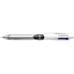 3086123449701 - BIC 4 COULEURS MULTIFONCTION 3 BILLES + MINE GRAPHITE