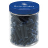 4004675111401 - POT 100 CARTOUCHES ENCRE COURTES BLEU