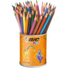3086126705842 - KIDS ÉVOLUTION POT 60 CRAYONS COULEURS ASSORTIS