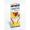 8000825275807 - ÉLIOS WOOD FREE 12 CRAYONS COULEURS ASSORTIS