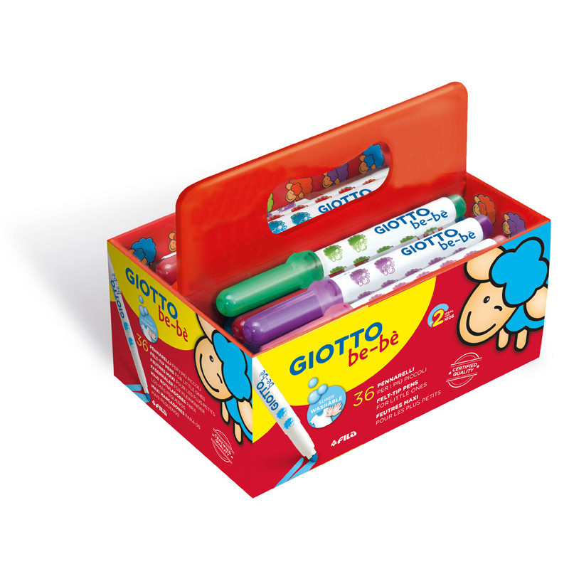 8000825461200 - BE-BÈ CLASSPACK 36 FEUTRES COLORIS ASSORTIS