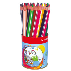 3168070203961 - TRIO THICK CLASSPACK 96 CRAYONS COULEURS ASSORTIS