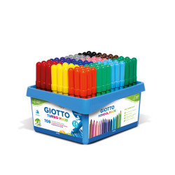 8000825020261 - TURBO MAXI SCHOOLPACK 108 FEUTRES COLORIS ASSORTIS