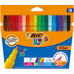 3270220002765 - VISA 880 18 FEUTRES COLORIS ASSORTIS