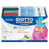 8000825524509 - DÉCOR MÉTAL SCHOOLPACK 25 FEUTRES COLORIS ASSORTIS