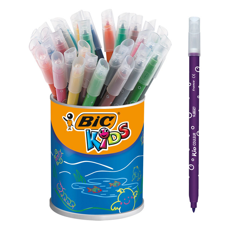 3270220011408 - KIDS COULEUR POT 36 FEUTRES COLORIS ASSORTIS
