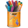 3086123249264 - VISACOLOR XL POT 18 FEUTRES COLORIS ASSORTIS