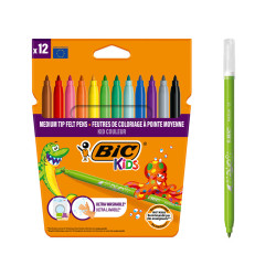 3270220002727 - KIDS COULEUR 12 FEUTRES COLORIS ASSORTIS