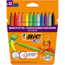3270220002727 - KIDS COULEUR 12 FEUTRES COLORIS ASSORTIS