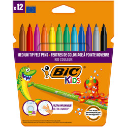 3270220002727 - KIDS COULEUR 12 FEUTRES COLORIS ASSORTIS