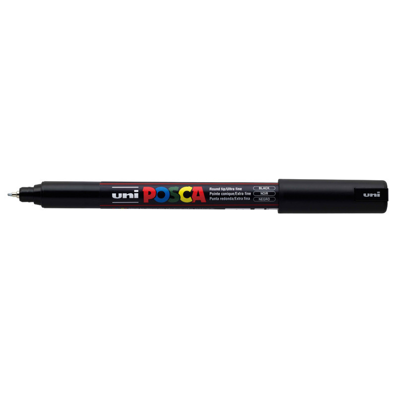 4902778089866 - POSCA PC-1MR MARQUEUR NOIR