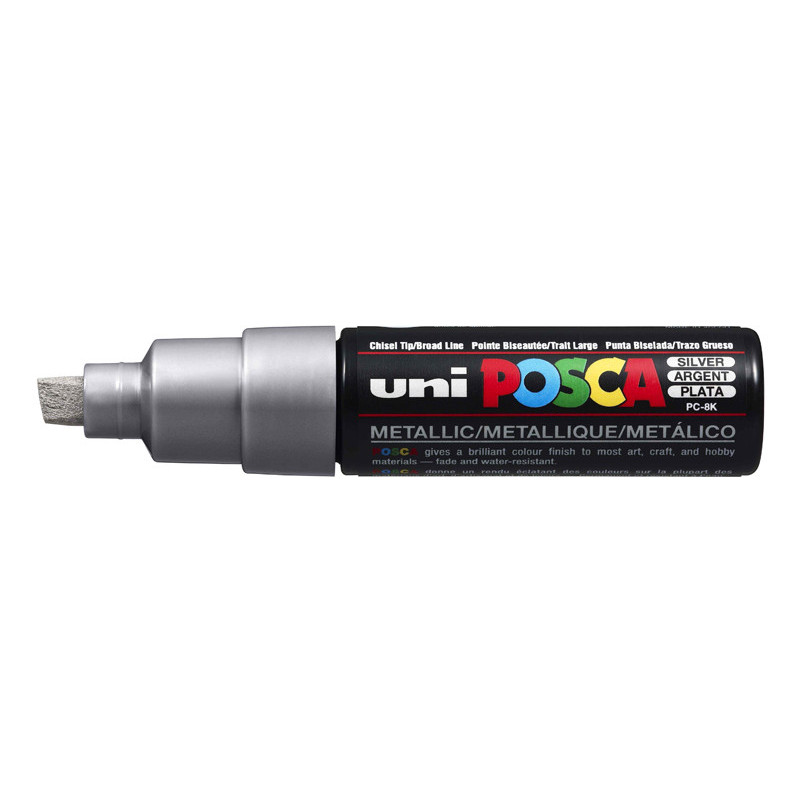 4902778113615 - POSCA PC-8K MARQUEUR ARGENT