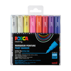 3296280033297 - POSCA PC-1MC 16 MARQUEURS COLORIS ASSORTIS