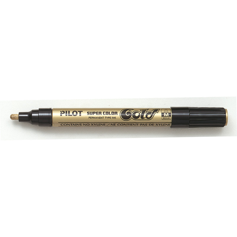 4902505088025 - SUPERCOLOR MARQUEUR PERMANENT MOYEN OR