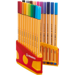 4006381363976 - POINT 88 20 FEUTRES ASSORTIS