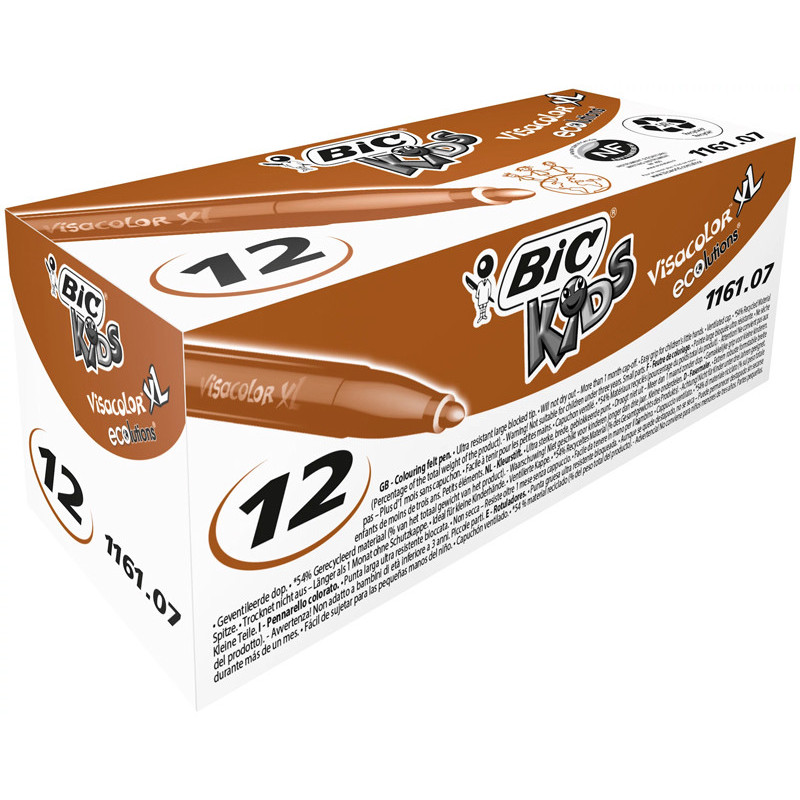 3270220092438 - VISACOLOR XL FEUTRE BRUN