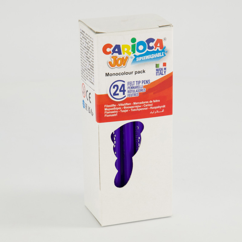 8003511277772 - CARIOCA JOY FEUTRE BLEU