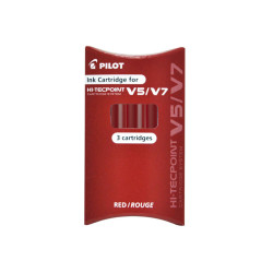 4902505444449 - V5 V7 RECHARGEABLE BEGREEN 3 RECHARGES V5/V7 ROUGE