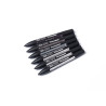 884955071045 - PROMAKER 6 MARQUEURS COLORIS TONS NEUTRES