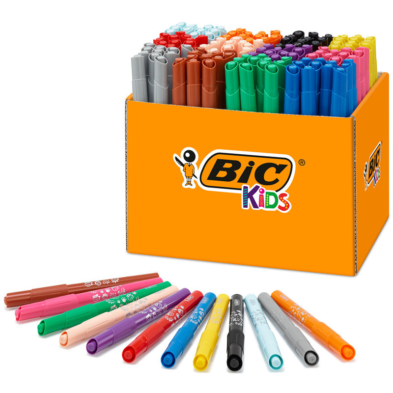 3086123321120 - VISACOLOR XL VALUE PACK 144 FEUTRES DONT 20 GRATUITS