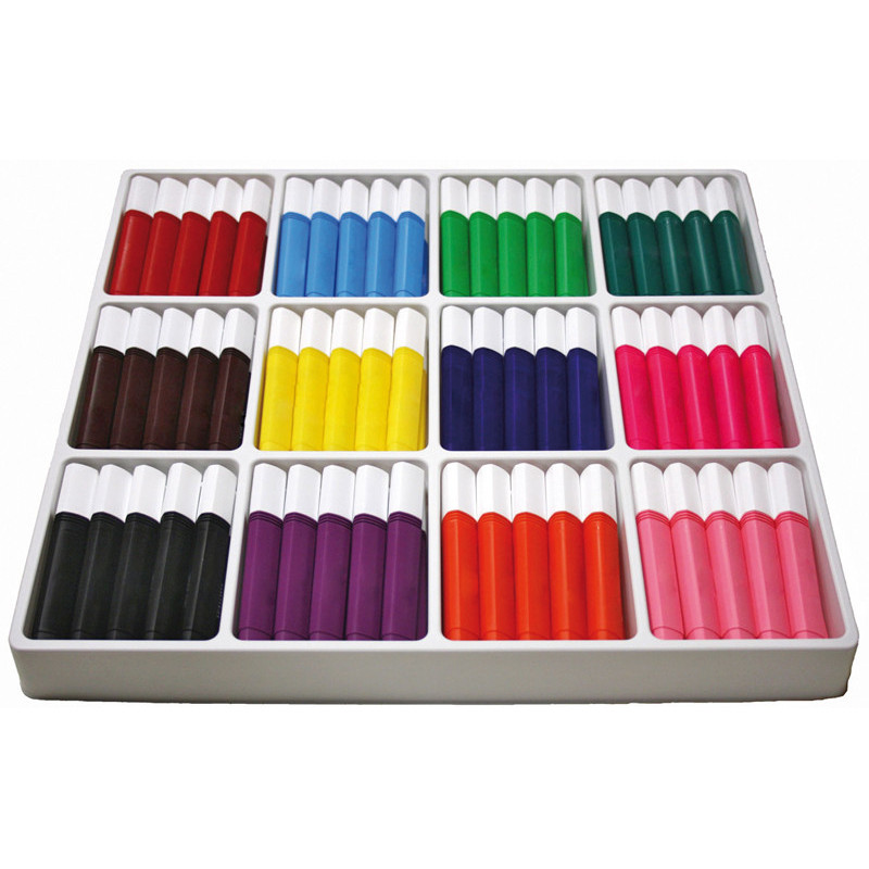 9006288000825 - SCHOOLPACK 120 MARQUEURS COLORIAGE COLORIS ASSORTIS