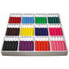9006288000825 - SCHOOLPACK 120 MARQUEURS COLORIAGE COLORIS ASSORTIS