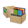 8003511243616 - CARIOCA ECO CLASSPACK 72 FEUTRES JUMBO COLORIS ASSORTIS