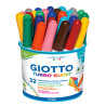 - TURBO GIANT POT 32 FEUTRES COLORIS ASSORTIS