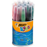 3270220010326 - VISAQUARELLE POT 18 FEUTRES PINCEAUX COLORIS ASSORTIS