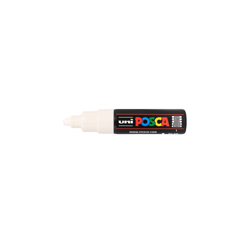 4902778228258 - POSCA PC-7M MARQUEUR Blanc